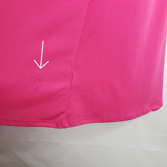 Torrid Skater Dress Pink Stretchy Flutter Sleeve V-Neck Size 00 M/L  NWT - Picture 16 of 16